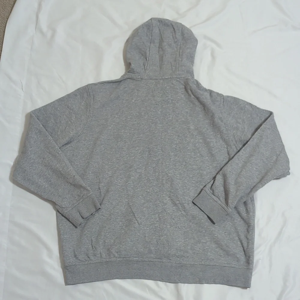 Nike Solo Swoosh Fleece Pullover Hoodie, Color Grey Size XXL